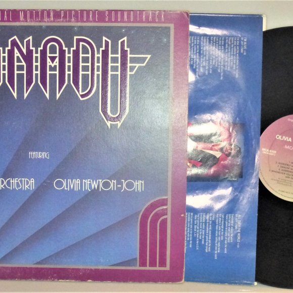 1980 Olivia Newton John XANADU Vinyl Record LP MCA Records MCA-6100 Sound Track - Picture 3 of 7